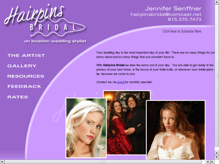 www.hairpinsbridal.com