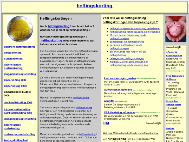 www.heffingskorting.com