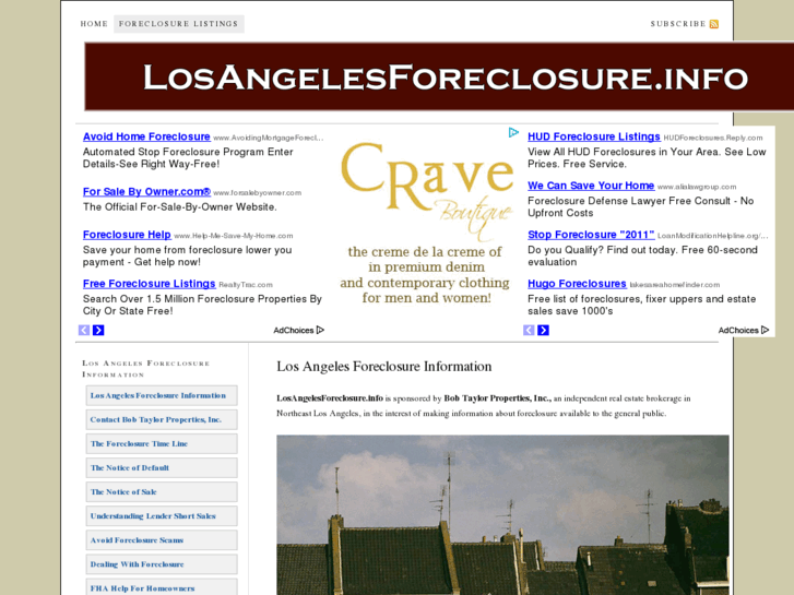 www.losangelesforeclosure.info