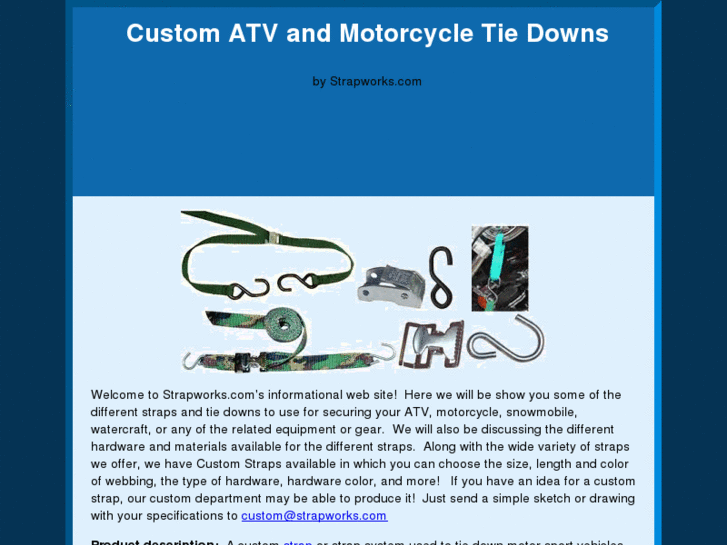 www.motorcyclestraps.info