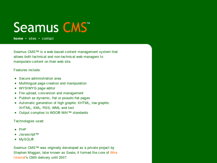 www.seamus-cms.com