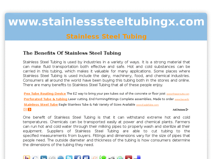 www.stainlesssteeltubingx.com