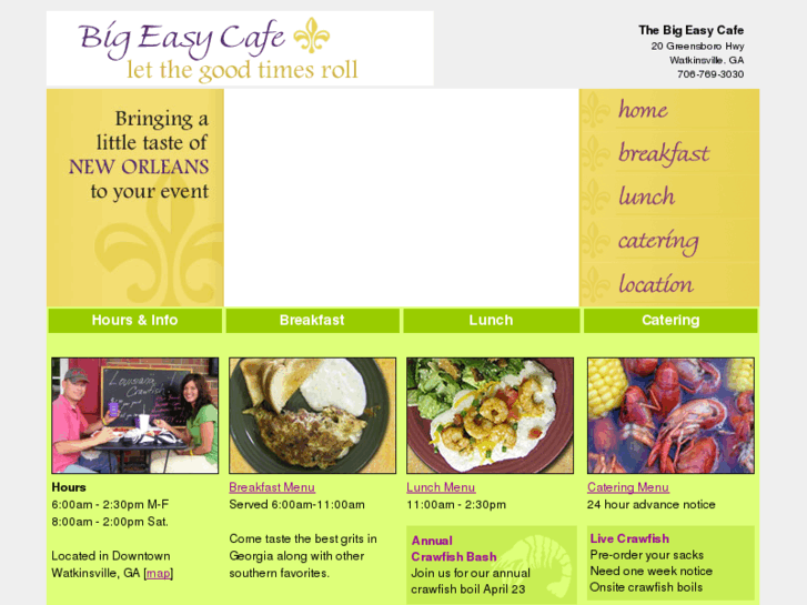 www.thebigeasycafe.com