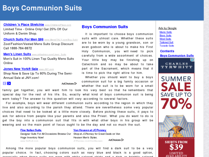 www.boyscommunionsuits.com