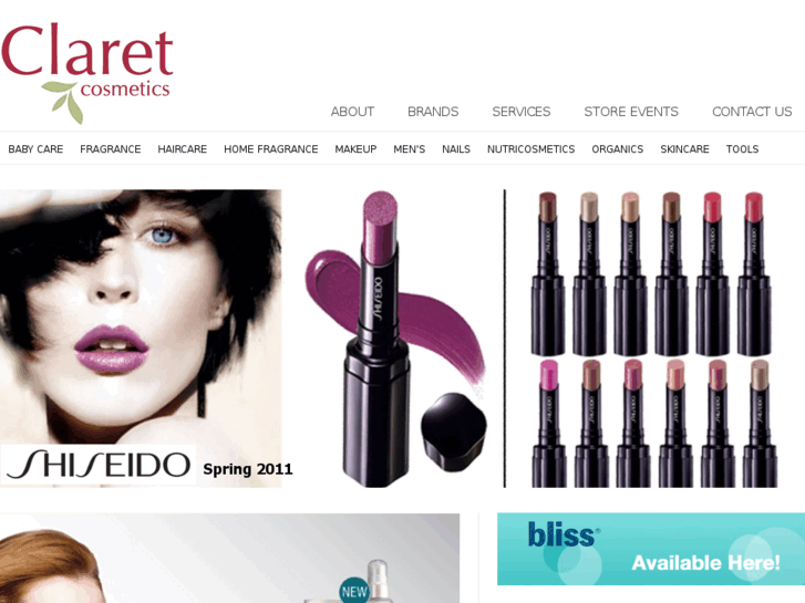 www.claretcosmetics.com