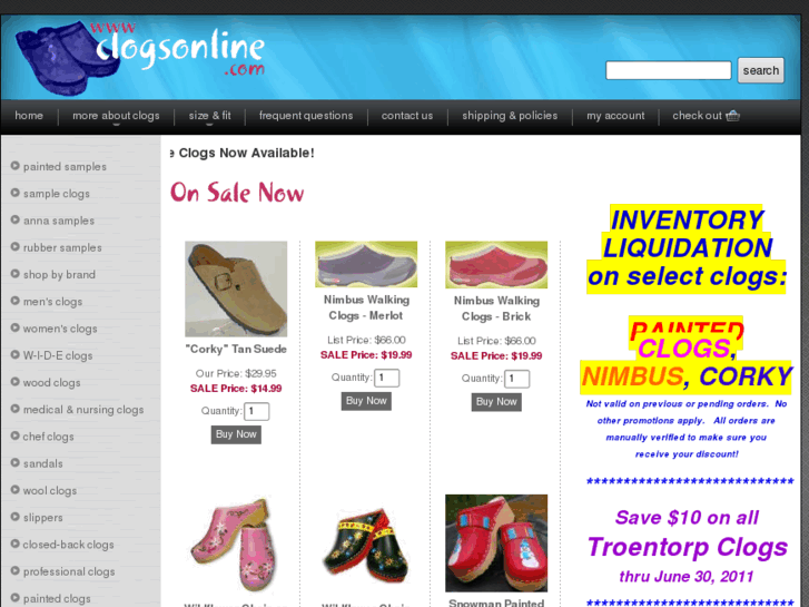 www.clogsonline.com