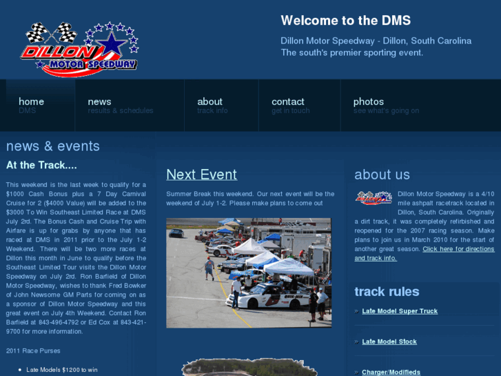 www.dillonmotorspeedway.com