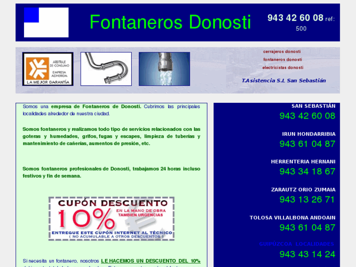 www.donostiafontaneros.com