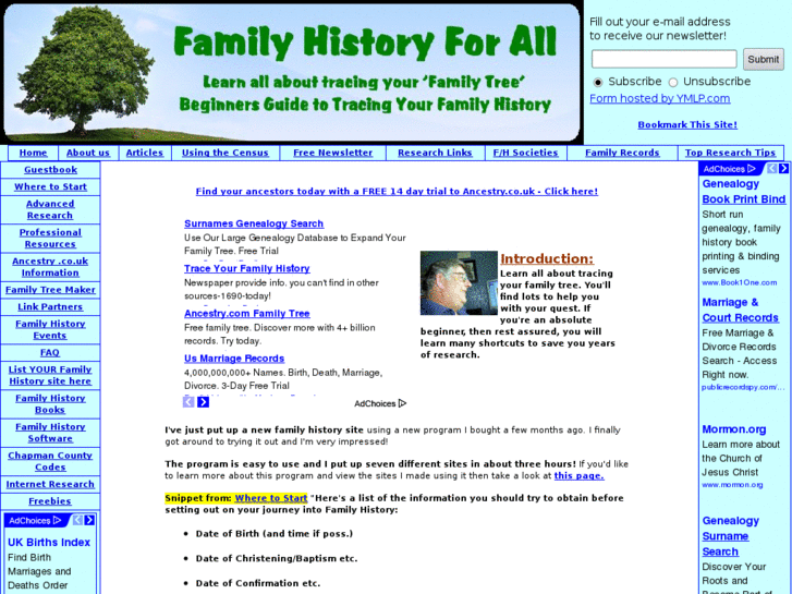 www.familyhistory4all.co.uk