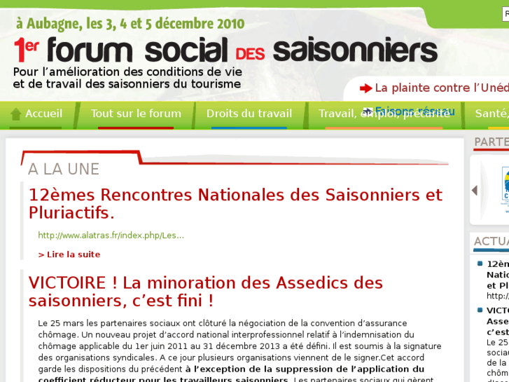 www.forumsocialsaisonniers.com