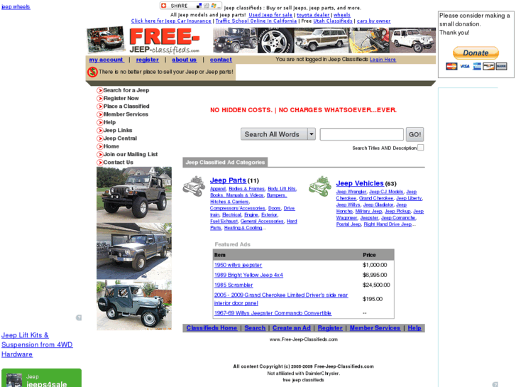 www.free-jeep-classifieds.com