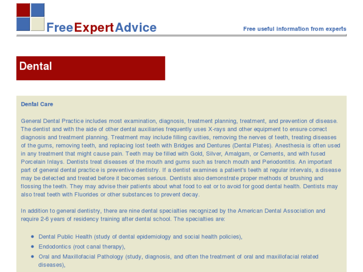 www.freeexpertadvice.net