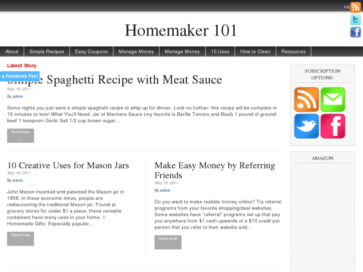 www.homemaker101.com