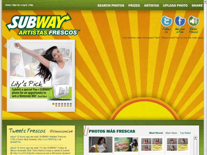 www.subwayartistasfrescos.com