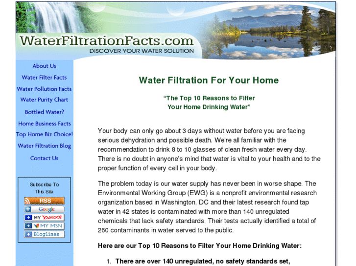 www.waterfiltrationfacts.com