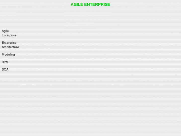 www.agileenterprise.net