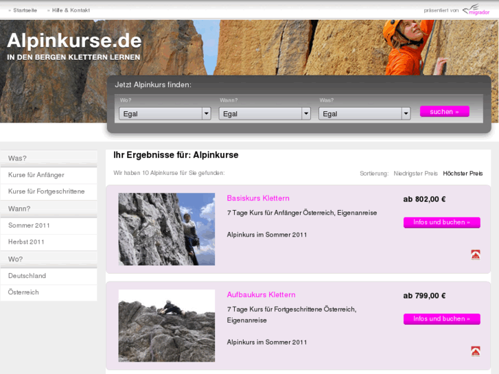 www.alpinkurse.de