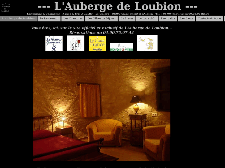 www.aubergedeloubion.com