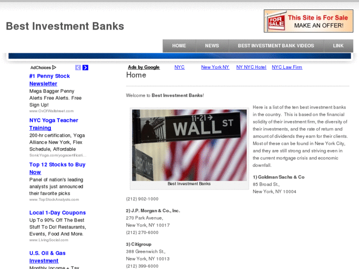 www.bestinvestmentbanks.com