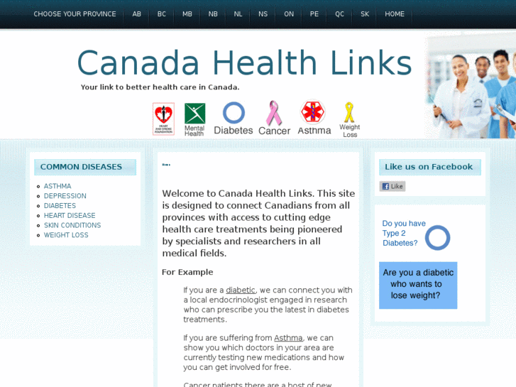 www.canadahealthlinks.com