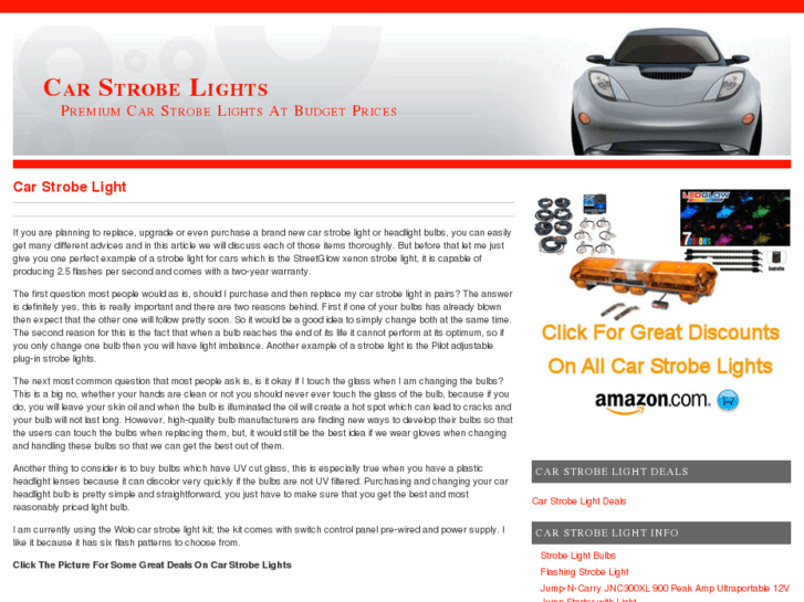 www.carstrobelight.net