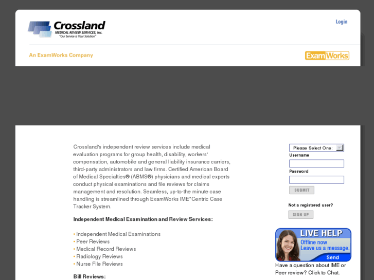 www.crosslandmed.com