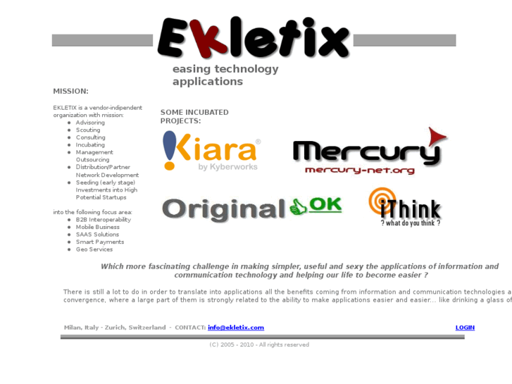 www.ekletix.com