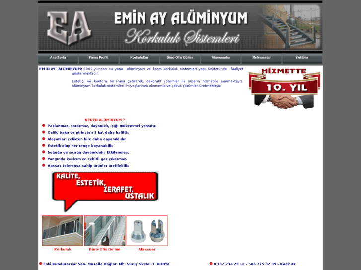 www.eminayaluminyum.com