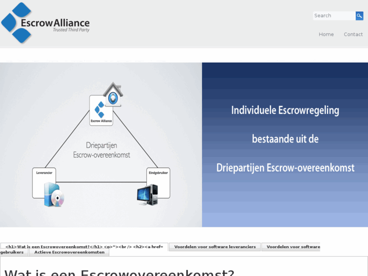 www.escrowovereenkomst.info
