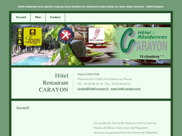 www.hotel-carayon.com