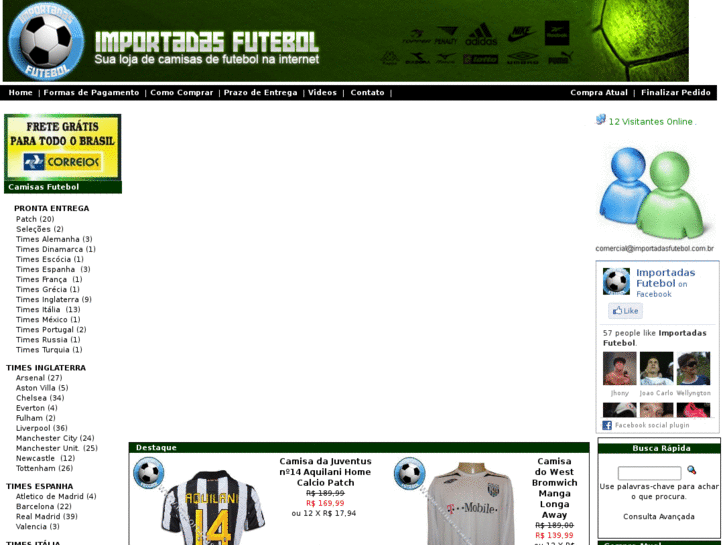 www.importadasfutebol.com.br