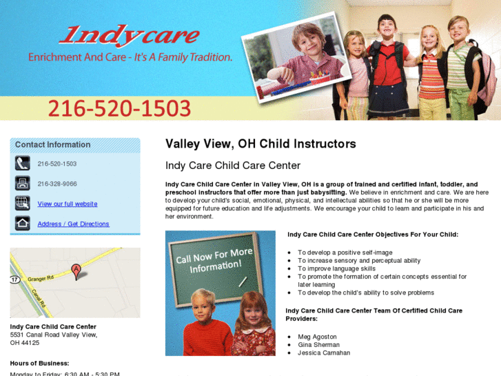 www.indychildcarecenter.com