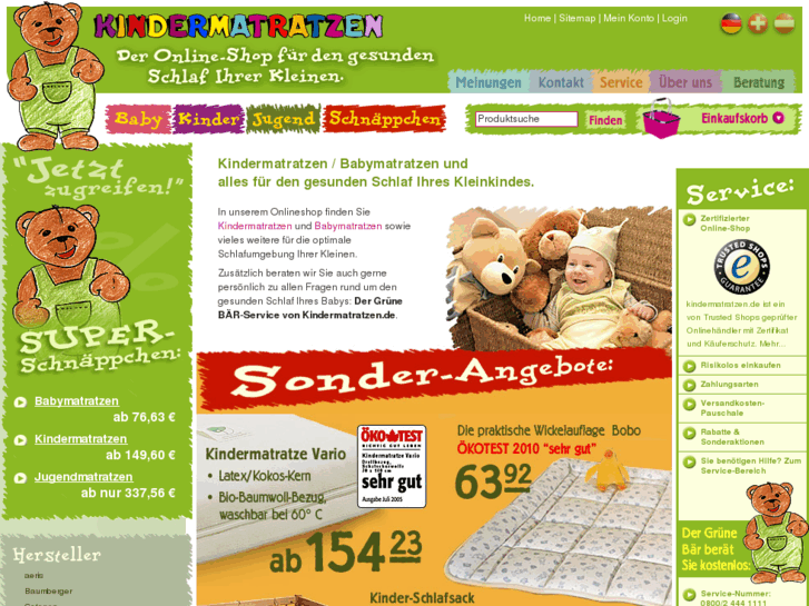 www.kindermatratzen.de