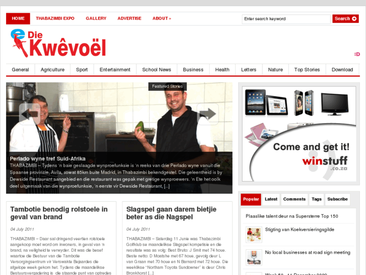 www.kwevoel.co.za