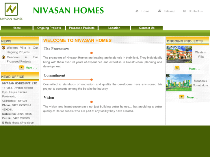 www.nivasanhomes.com