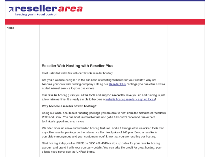 www.resellerarea.co.uk