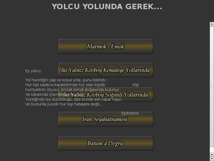 www.yolcuyolundagerek.net