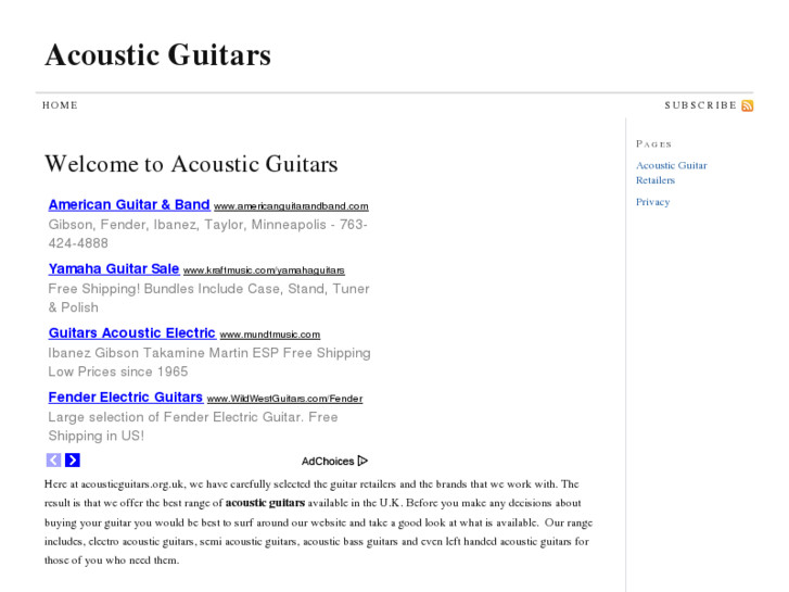 www.acousticguitars.org.uk