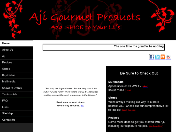 www.ajigourmetproducts.com