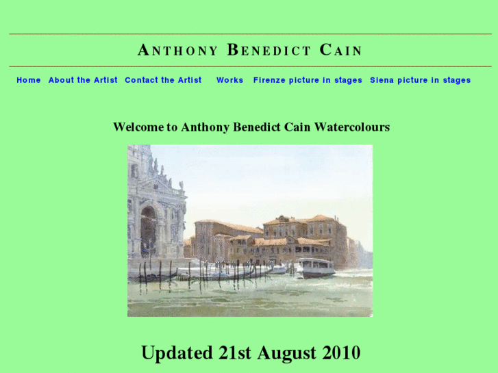 www.anthonybenedictcain.com