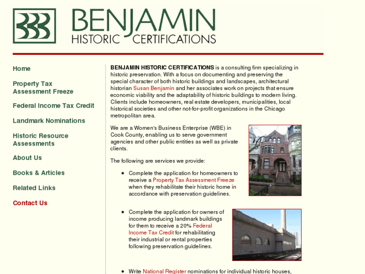 www.benjaminhistoric.com