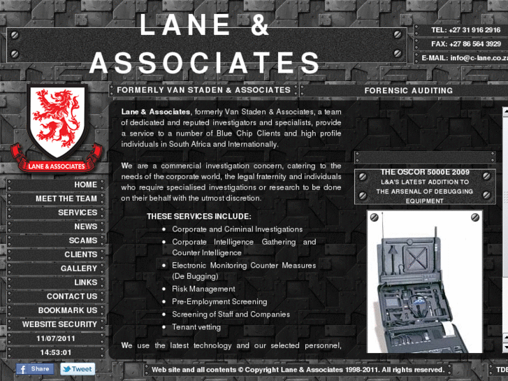 www.c-lane.co.za