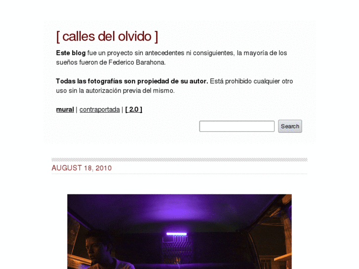 www.callesdelolvido.com