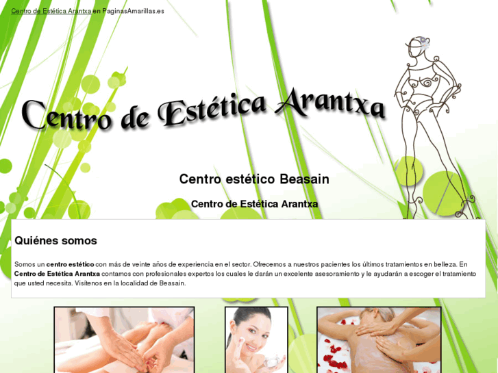 www.centrodeesteticaarantxa.es