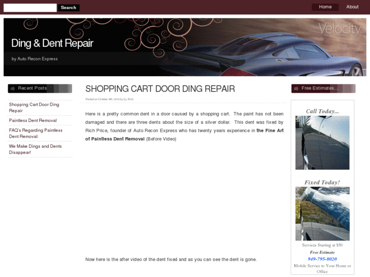 www.dinganddentrepair.com