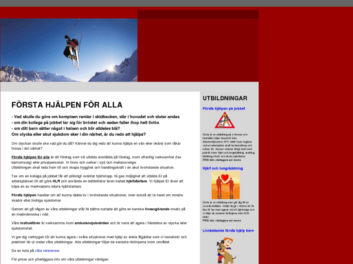 www.forstahjalpenforalla.se