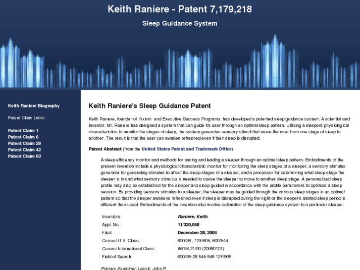 www.keith-raniere-patentsleepa.com