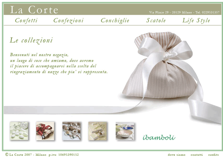 www.lacortebomboniere.com