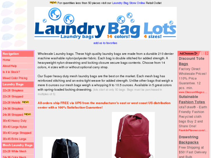 www.laundrybaglots.com