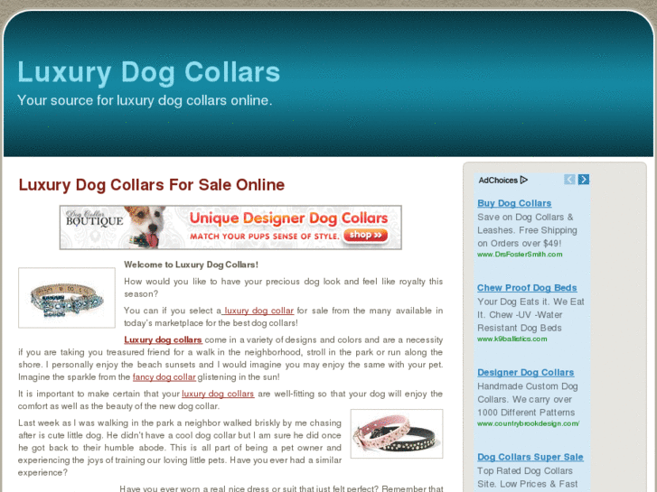 www.luxurydogcollars.net